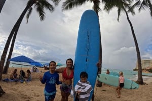 Oahu: Clase de surf con instructor nativo hawaiano