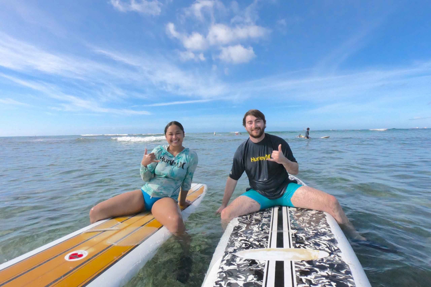 Oahu : Leçons de surf pour 2 personnes