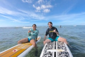 Oahu: lekcje surfingu dla 2 osób