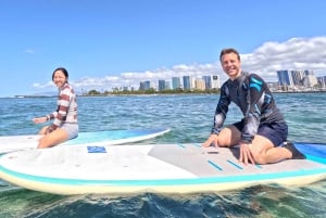 Oahu: Surfing Lessons für 2 Personen