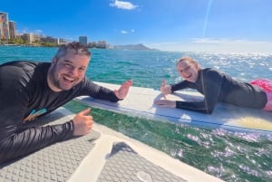 Oahu: Surfing Lessons für 2 Personen