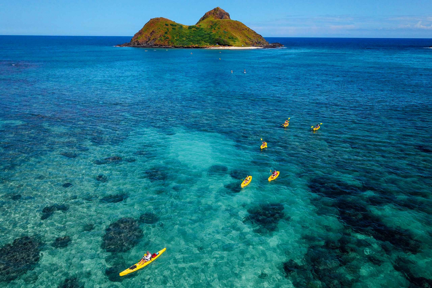 Oahu: Twin Islands Guided Kailua Kayak Tour
