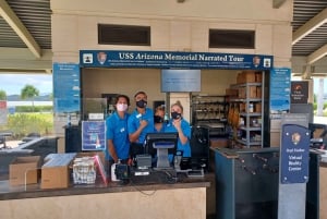 Oahu: USS Arizona Memorial Chefens fortalte multimedietur