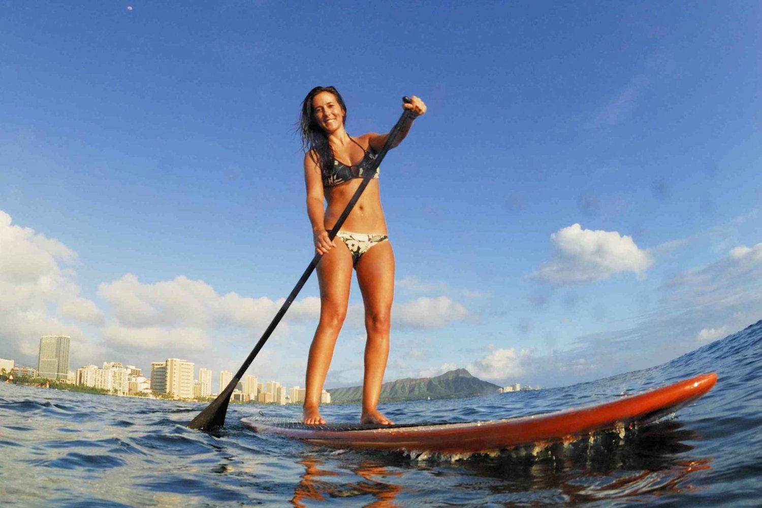 Oahu: Waikiki 2 timers privat lektion i padleboarding