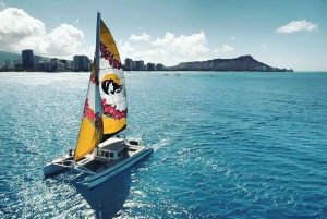Oahu : Croisière observation des baleines matinale et écologique à Waikiki