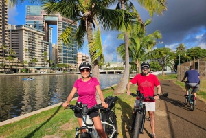 Oahu: Waikiki E-Bike-Fahrt und Manoa Falls-Wanderung