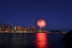 Oahu: Waikiki Vuurwerkzeil