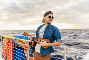 オアフ島：ワイキキ・サンセット・カタマラン・カクテル・クルーズ