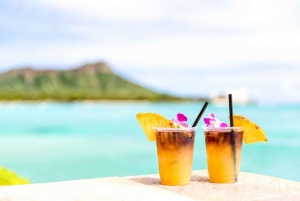 Oahu: Waikiki Sunset Cocktail Cruise with Diamond Head Views