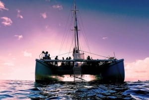 Oahu : Croisière en catamaran et baignade au coucher du soleil à Waikiki