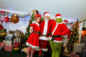 オアフ島：ワイキキ トロリー ホリデー ライツ ツアー