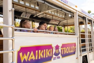 Oahu : pass pour toutes les lignes du Waikiki Trolley à arrêts multiples