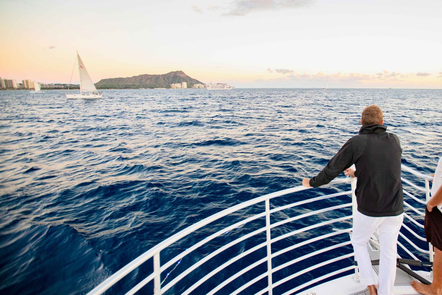 Oahu: Waikiki Whale Watching Tour-Donut og kaffe inkluderet