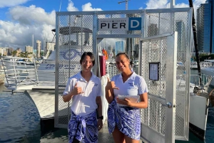 Oahu: Waikiki Whale Watching Tour-Donut og kaffe inkluderet