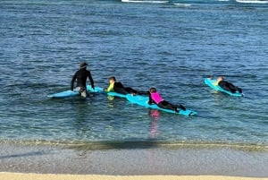 Oahu: A tua aula de surf privada em grupo em Waikiki