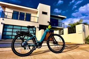 Excursão de bicicleta imobiliária em casa aberta