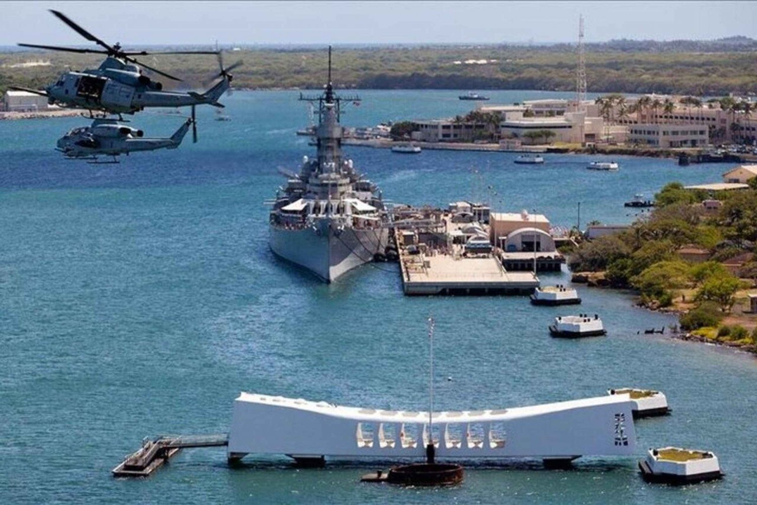 Honolulu : Pearl Harbor, USS Arizona et le cuirassé Missouri