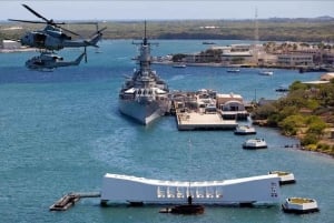 Pearl Harbor USS Arizona Memorial & slagskeppet Missouri
