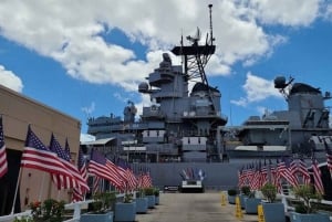 Pearl Harbor USS Arizona Memorial og slagskibet Missouri