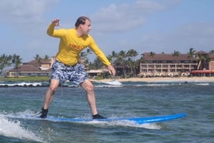 Poipu: Group Surfing Lesson