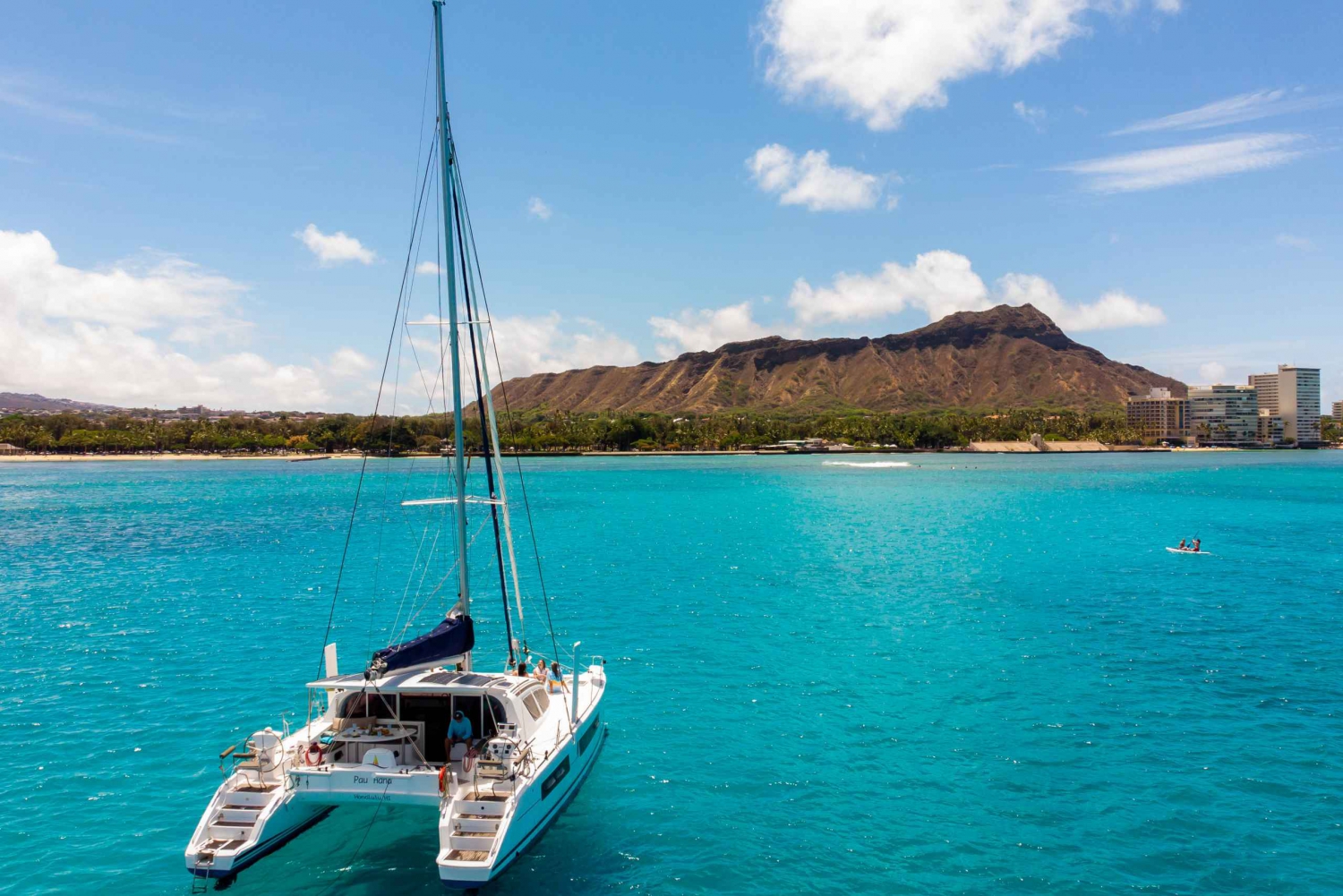 From Honolulu: Private Catamaran Cruise with Captain & Crew