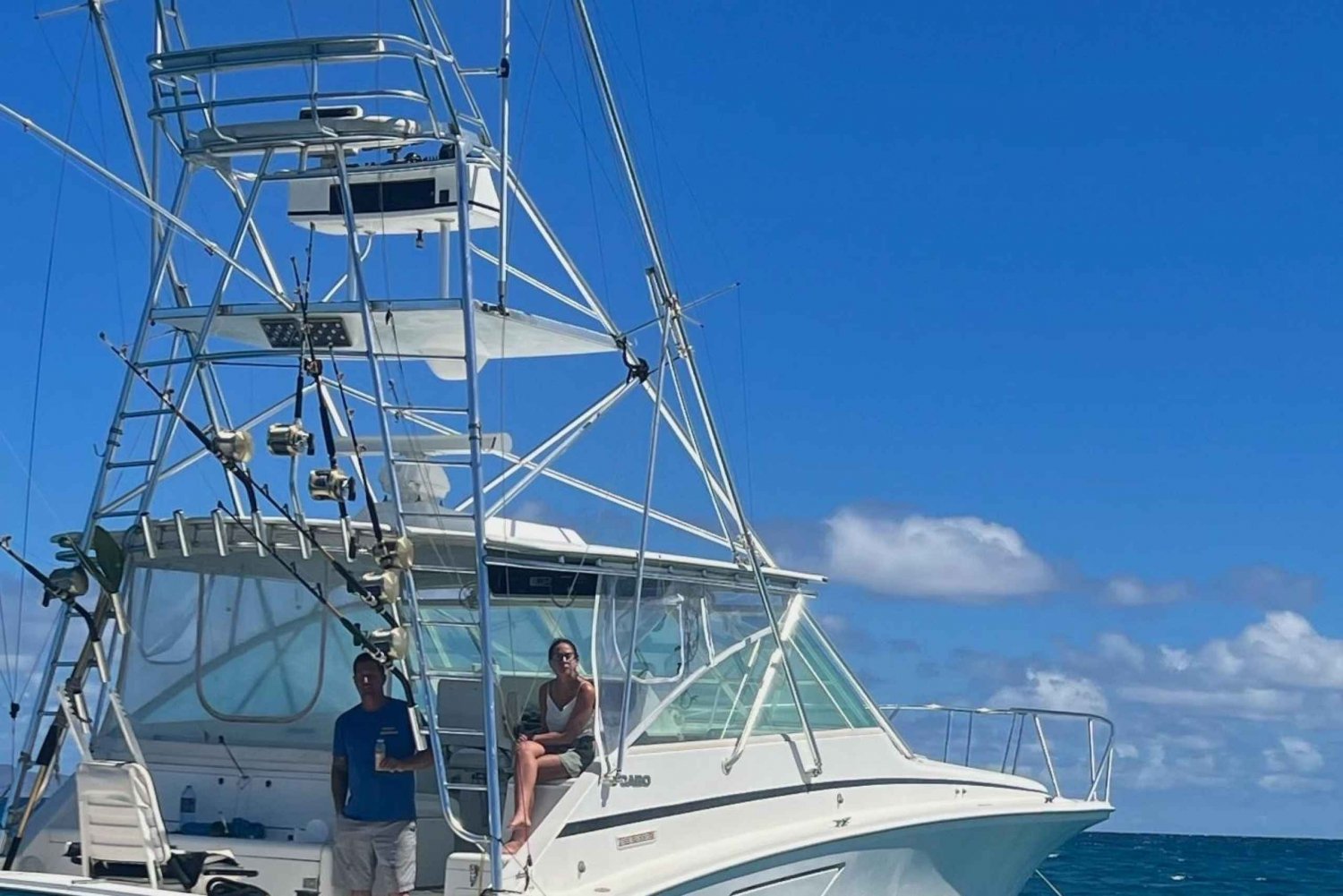 Tour privato di pesca d'altura a Waikiki