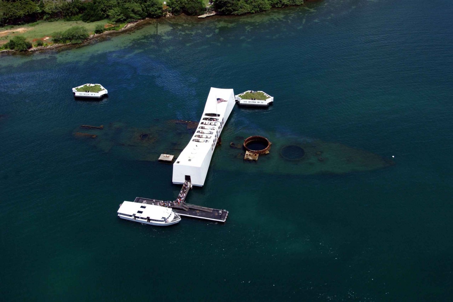 Monumento privado Pearl Harbor USS Arizona