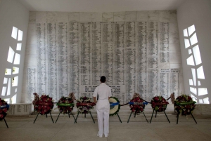 Privat minnesmerke over Pearl Harbor USS Arizona