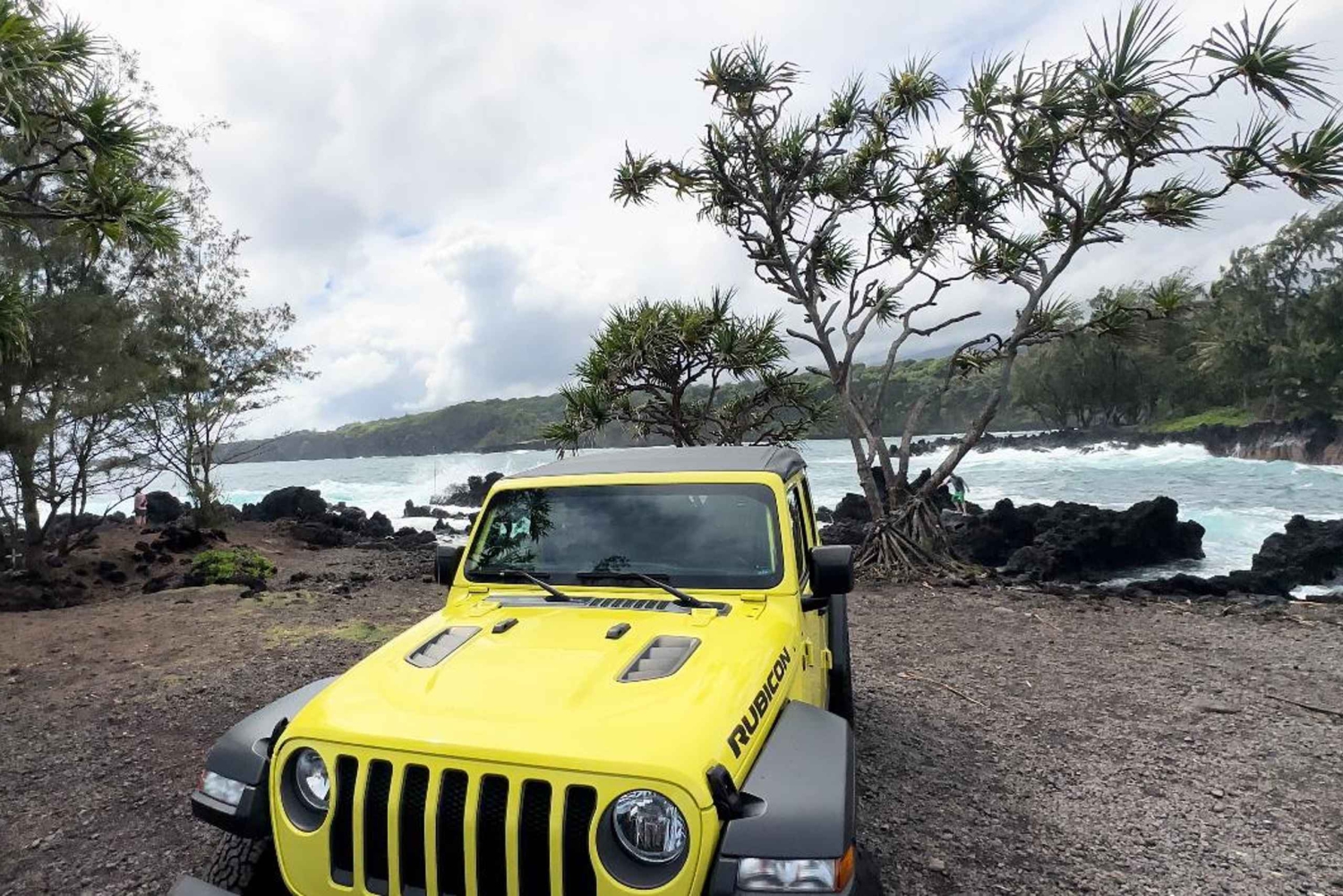 Privétour Road to Hana en zonsondergang Haleakala Openlucht Jeep Tour