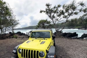 Private Road to Hana and Haleakala Sunset Open Air Jeep Tour