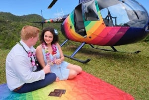 Romantisk Kona Coffee & Landing: Privat tur i helikopter