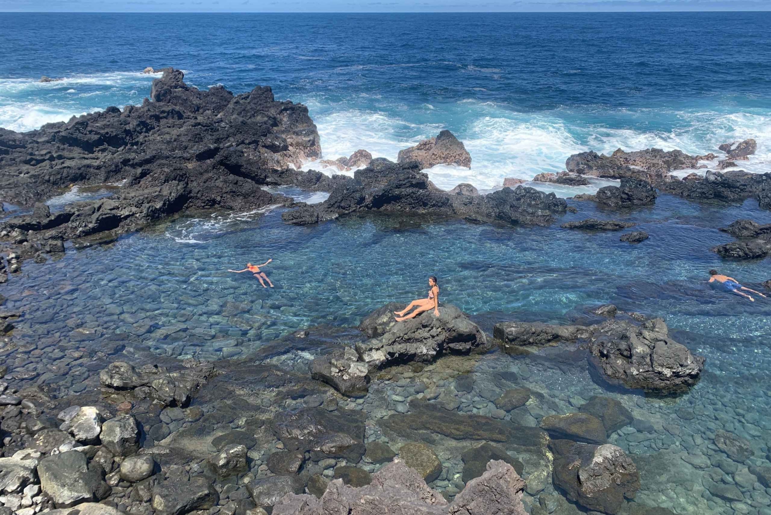Secret Tide Pool Hike - Jungle & Coast - Private