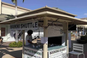 Shuttle to Premium Discount Shopping on Oahu