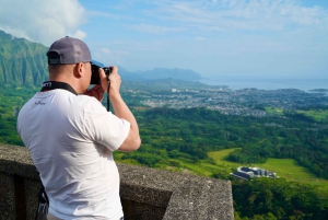 Tour per piccoli gruppi delle viste panoramiche di Honolulu con tramonto