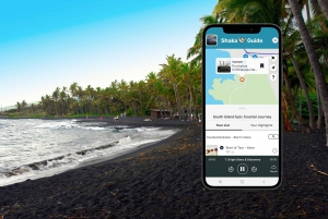 Viaggio epico costiero dell'Isola del Sud: Guida audioguida