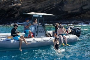Sul de Maui: cruzeiro com mergulho com snorkel na cratera vulcânica Molokini