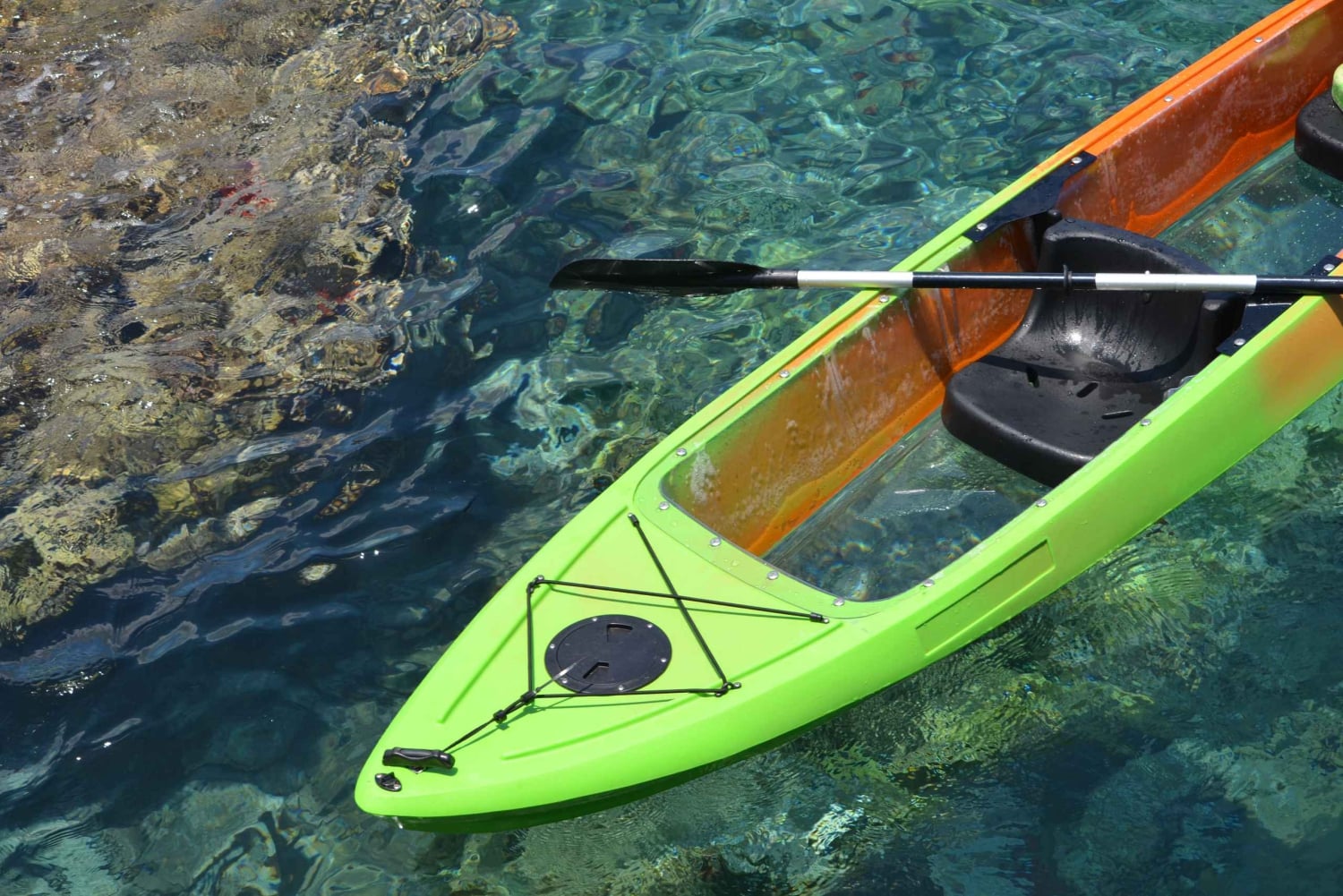 South Maui: Self Guided Clear Bottom Kayak Tour