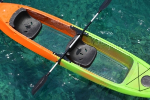 Sur de Maui: Excursión autoguiada en kayak de fondo transparente