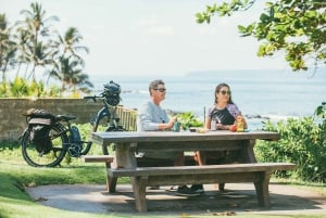 Maui Sud : Excursion auto-guidée en E-Bike, randonnée et snorkeling