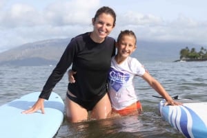Södra Maui: Halvprivat lektion i surfing
