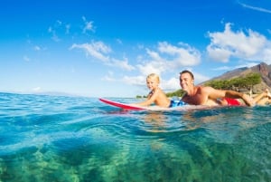 Süd-Maui: Kalama Beach Park Surf-Unterricht