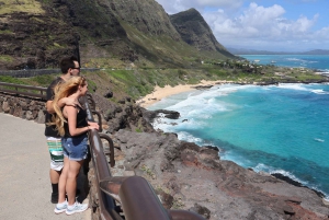 Stunning views of Oahu . Honolulu Scenic Points and Lookout