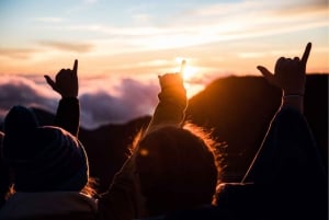 Coucher de soleil au parc national de Haleakala : Visite guidée audioguide