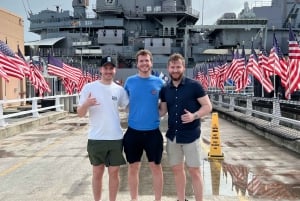 El USS Arizona Memorial y el 'Mighty MO' El USS Missouri