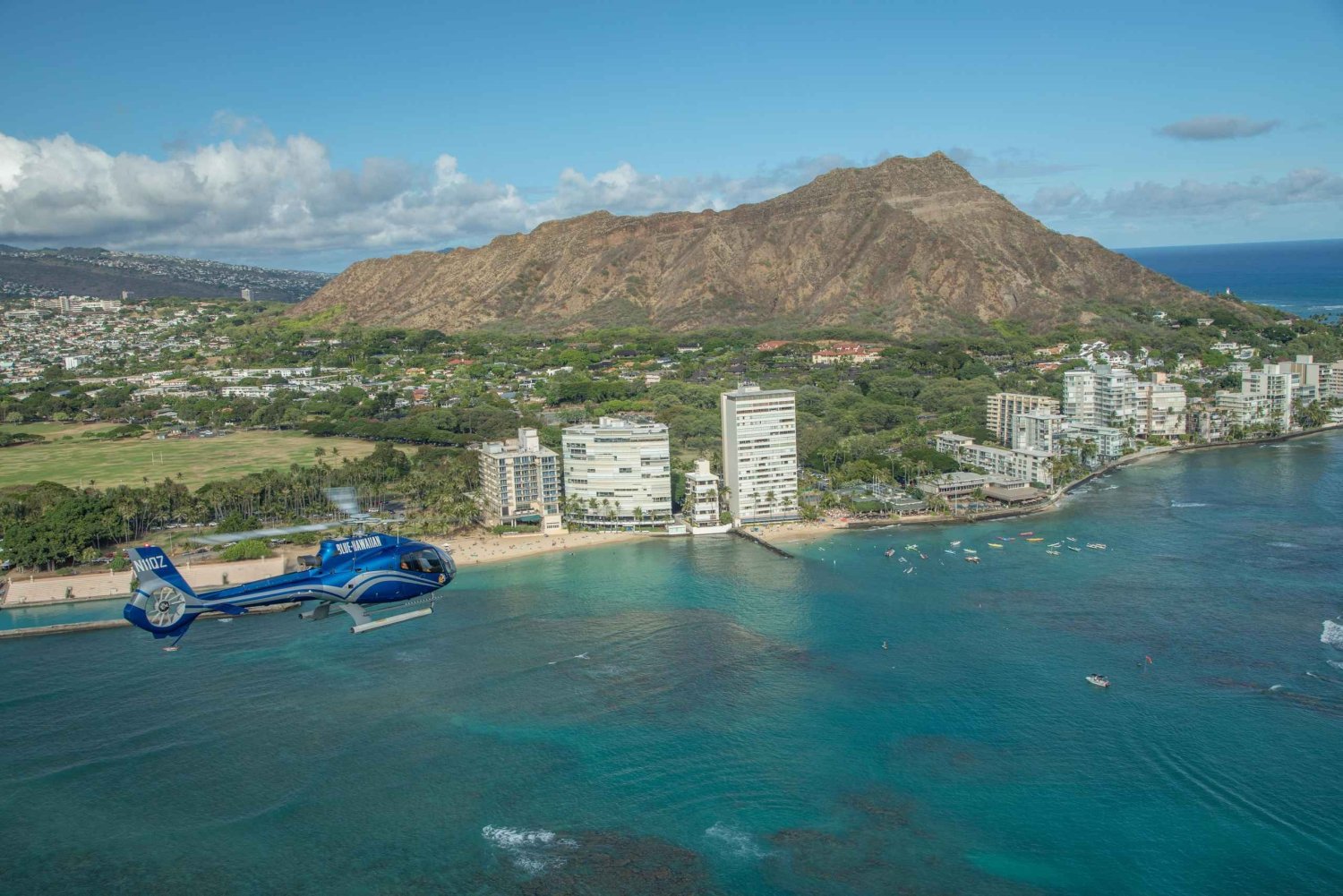 Turtle Bay: Passeio panorâmico de helicóptero com aventura aérea em Oahu