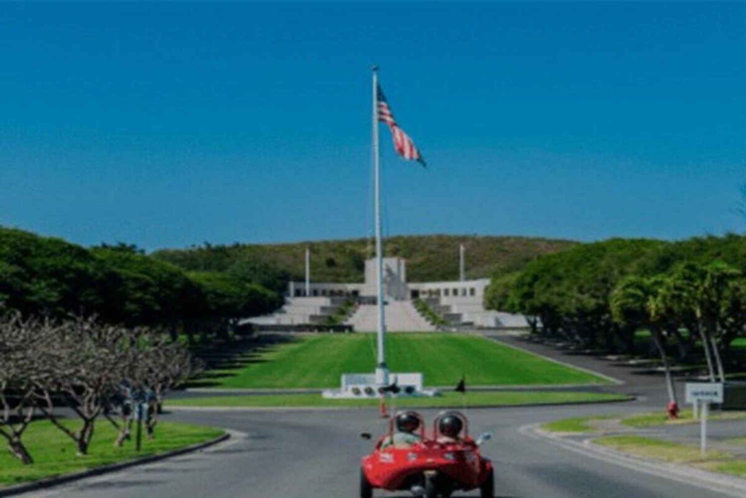 Uluniu Ave: Waikiki Scoot Coupe Rental Punchbowl Viagem de 1 dia