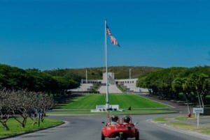 Uluniu Ave: Waikiki Scoot Coupe Rental Punchbowl Viagem de 1 dia