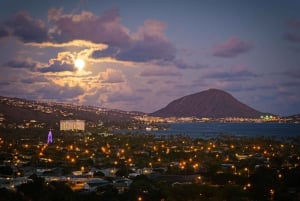 Excursion unique à Honolulu au coucher du soleil et au Light Painting