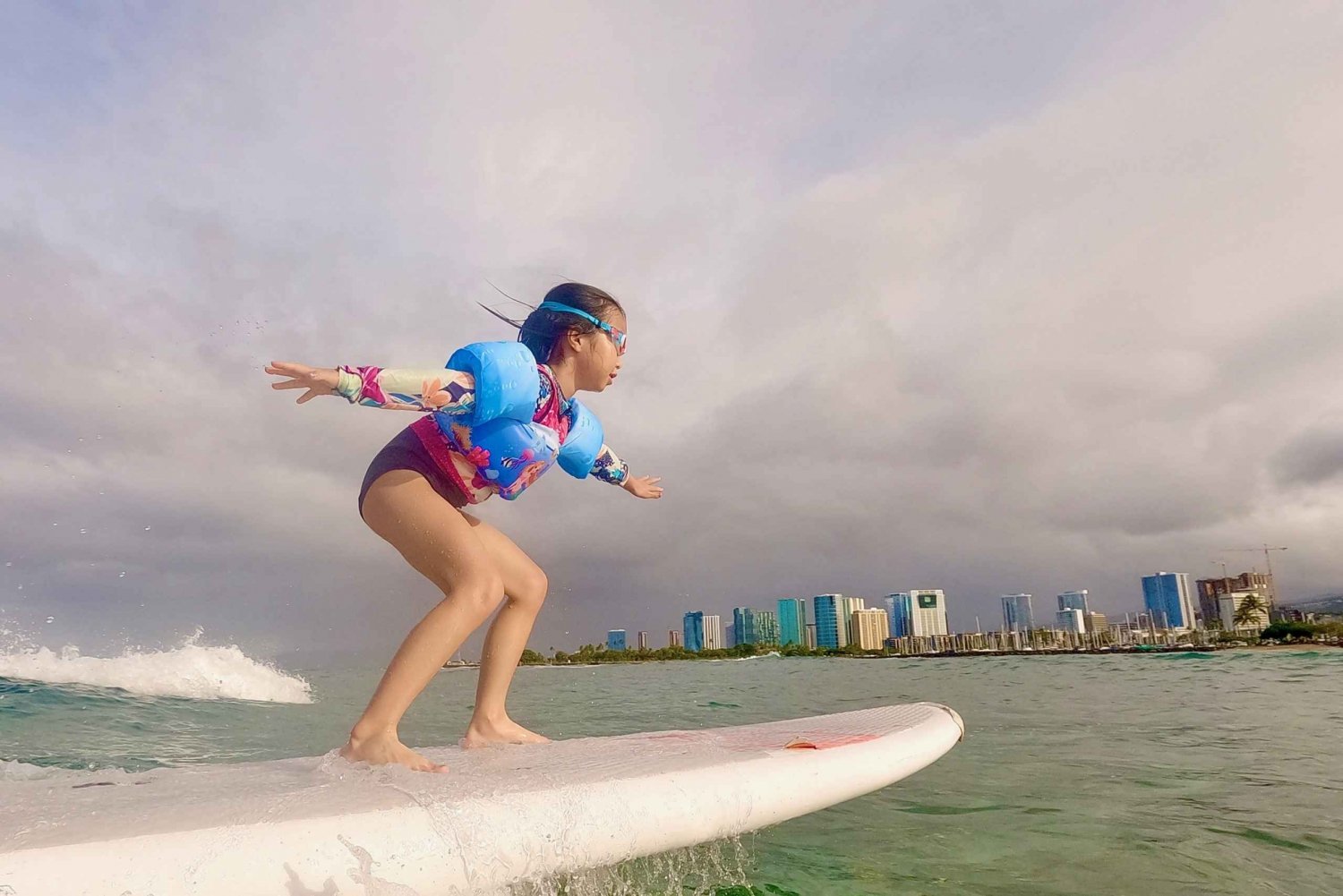 Waikiki Clase de surf para niños de 2 horas, privada o en grupo