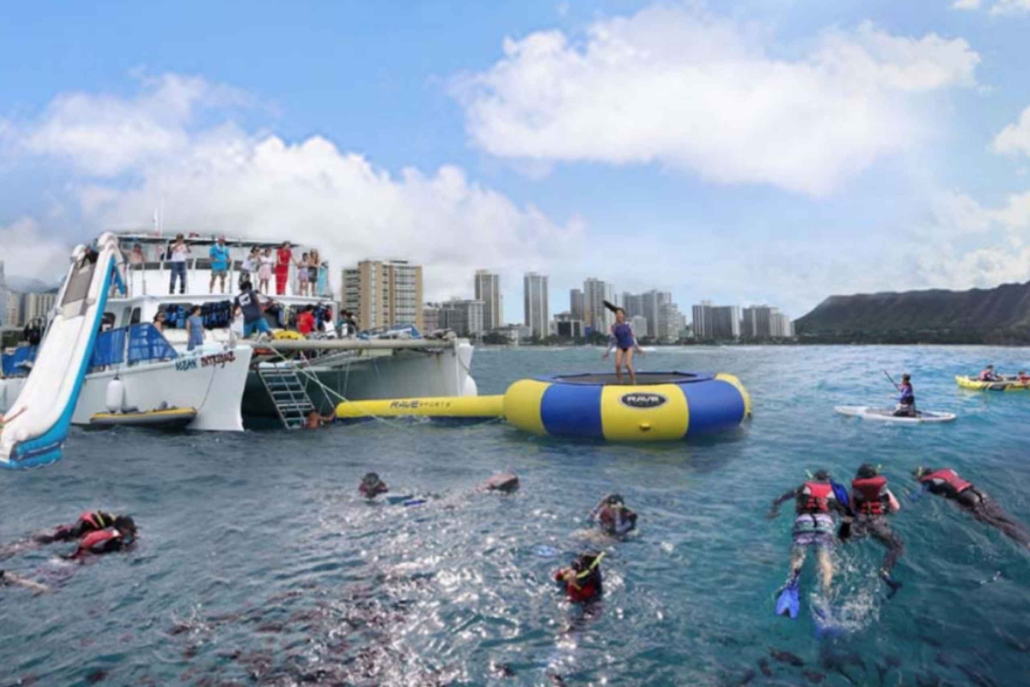 Waikiki: 5 w 1 – wyprawa z żółwiami, snorkeling i transport